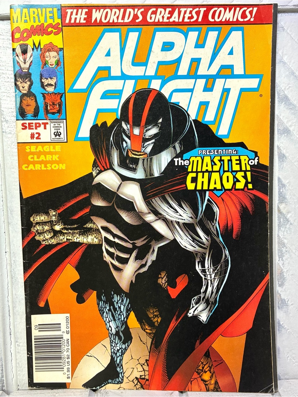 Marvel Comics Alpha Flight Vol. 2 No. 2 Presenting The Master Of Chaos! 1997
